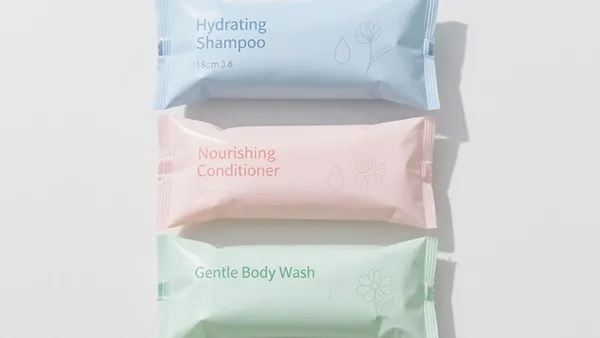 Soluciones de envasado horizontal para jabón, toallitas y cosméticos