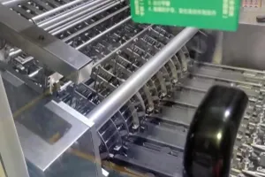 Sistema automático de envasado de galletas