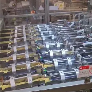 Sistema automático de envasado de snacks apilados