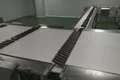 Sistema automático de envasado de obleas rellenas y chocolate