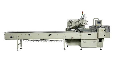 Envasadora horizontal flow pack SF-J para envasado múltiple